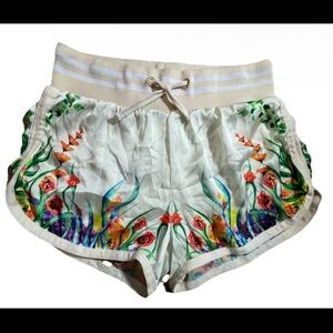 Agua Bendita Koy floral shorts, size 8